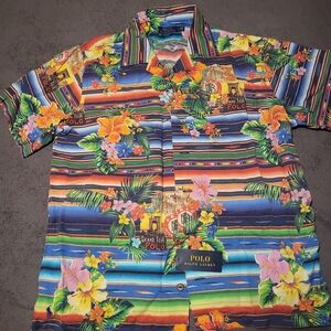 Polo by Ralph Lauren Multicolor Hawaiian Shirt